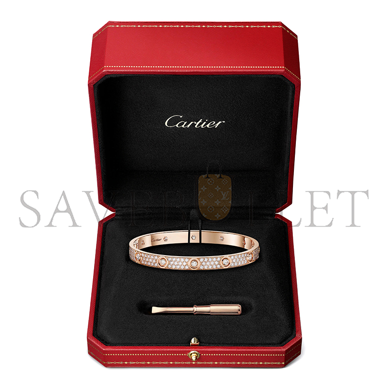 ca*t1er love bracelet, classic model, paved, 10 D1am0nds n6727217